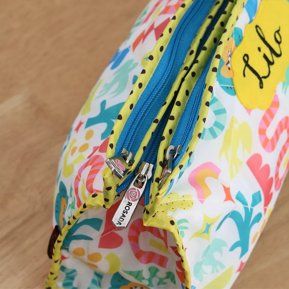 3-Zip Toiletries Kit - Silly Shapes