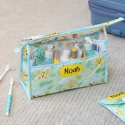 See Thru Toiletries Kit - Lazy Zoo