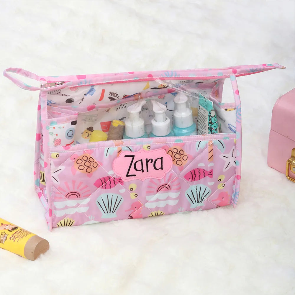 See Thru Toiletries Kit - Mimi Mermaid