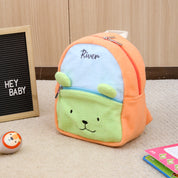 Minty Blue Plush Baby Backpack