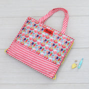 Candy Cane Art Bag