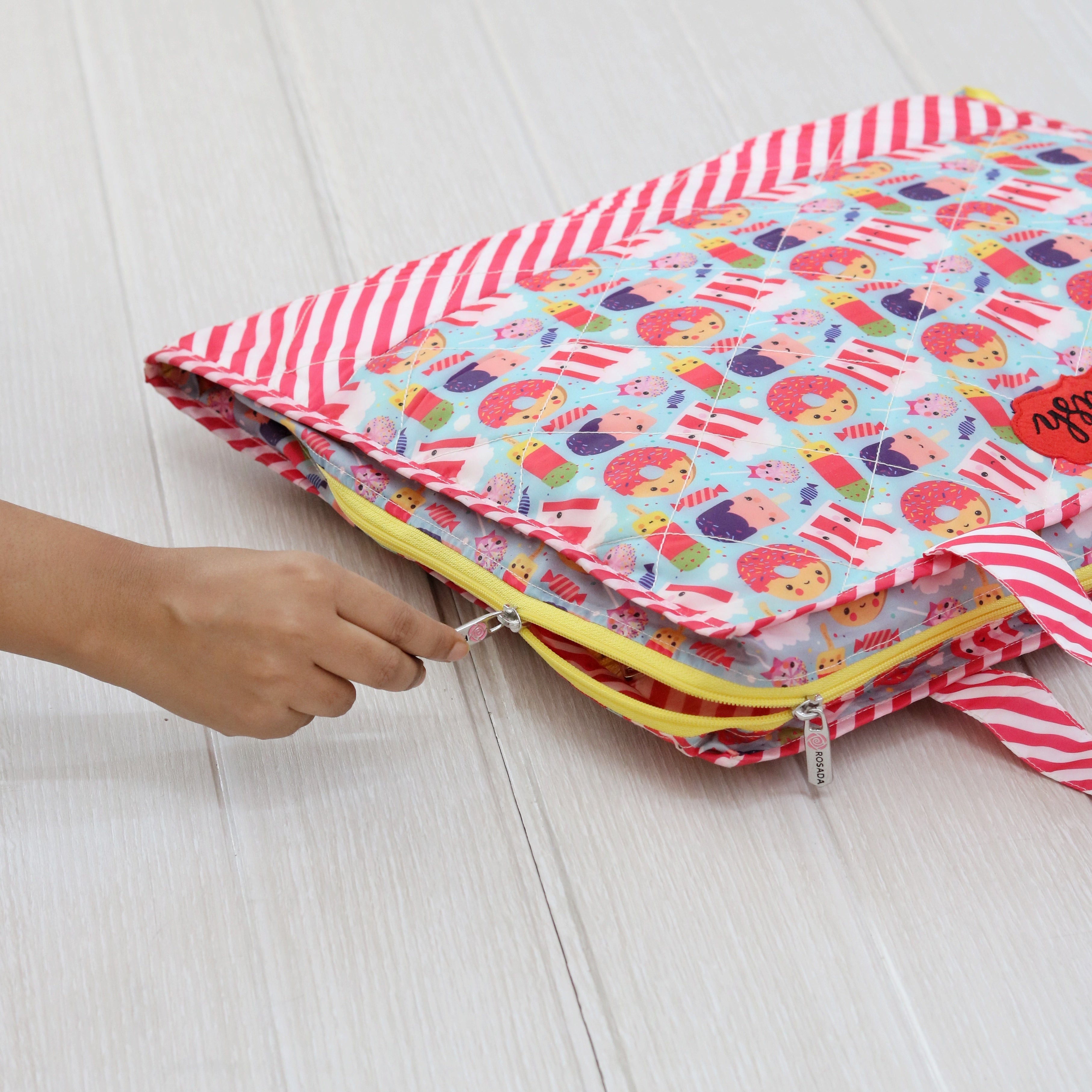 Candy Cane Art Bag