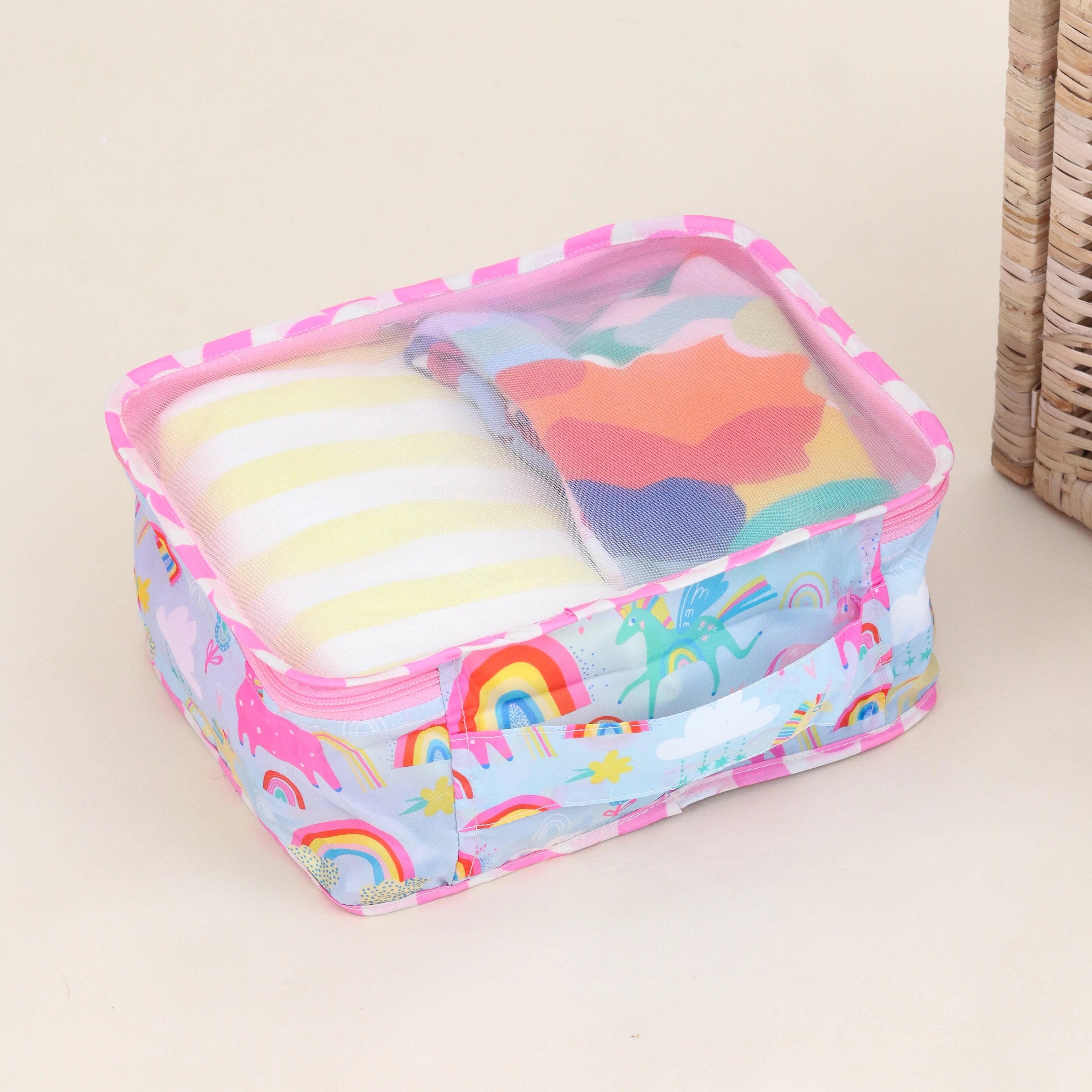 Mesh Bag - Blue Unicorn