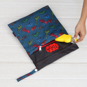 Wet Bag - Glow Dino