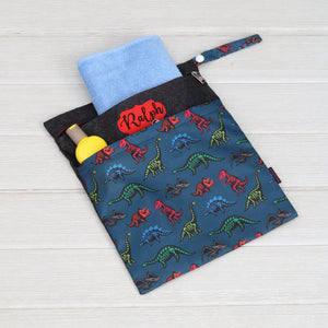 Wet Bag - Glow Dino