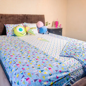 Ice-cream Double Bedsheet (90x108)