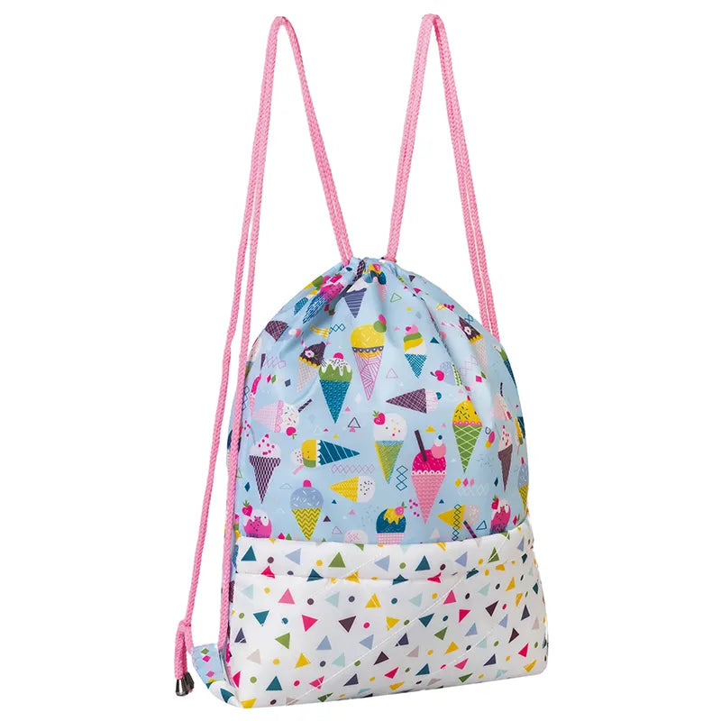 Ice-cream Drawstring Bag