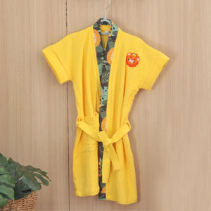 Jungle Print Bathrobe