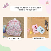 Backpack & Napkin Gift Hamper