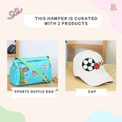 Sports Duffle Bag & Cap Set