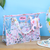 Lilac Garden Swimming Bag
