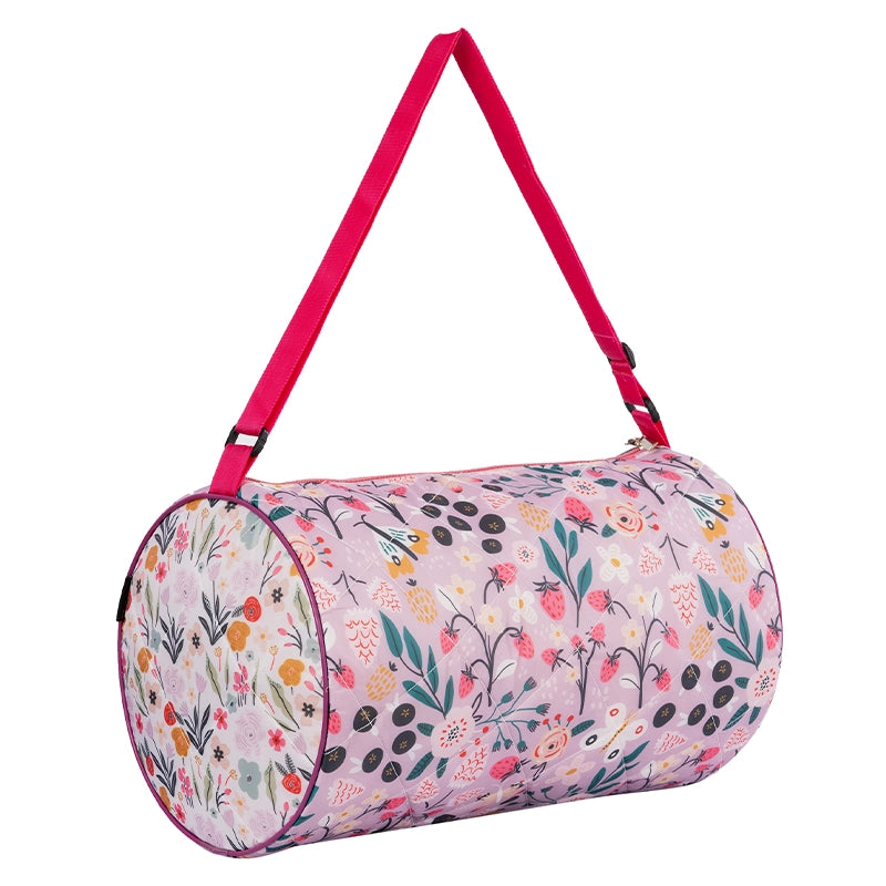 Lilac Garden Duffle Bag - Site View