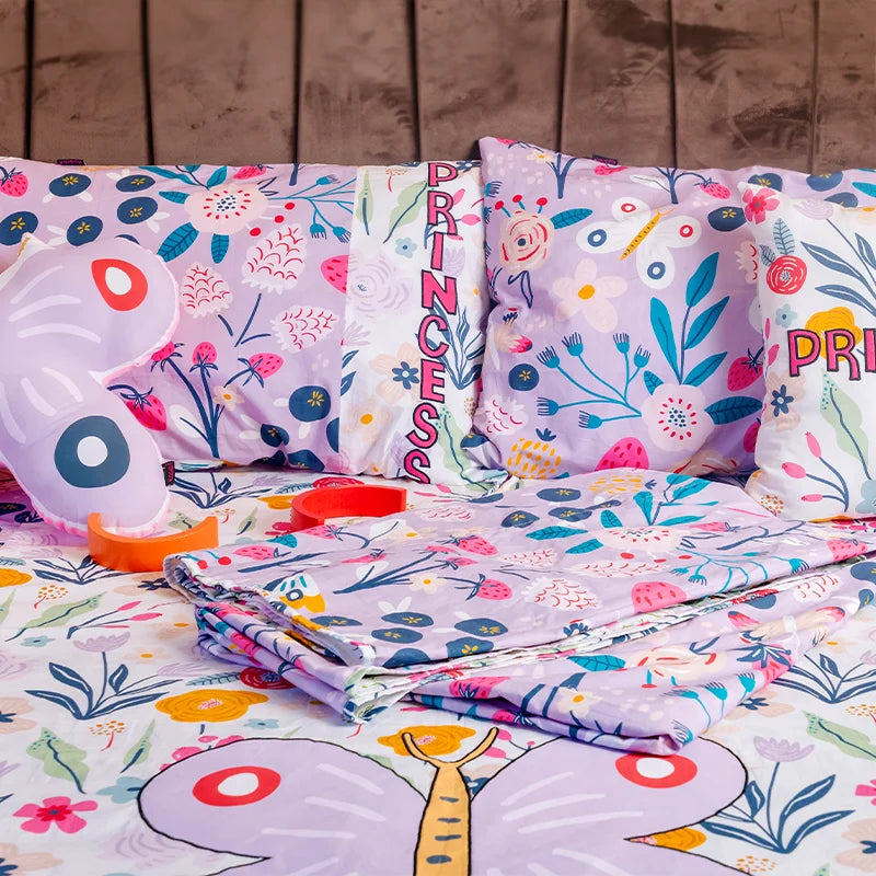 Lilac Garden Kids Bedding Items
