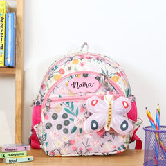 Lilac Garden School Bag