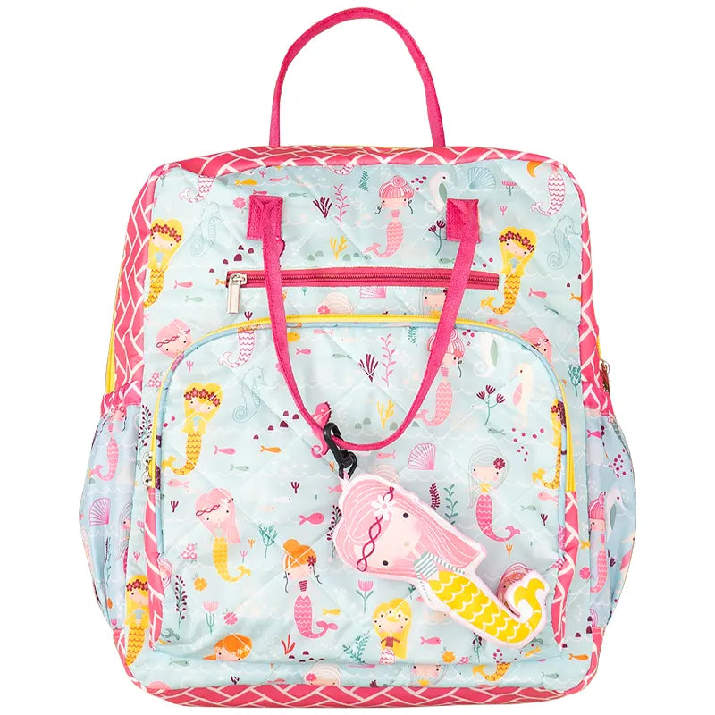Mermaid Diaper Backpack Rosada Baby