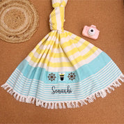 Sunny Sailor Bamboo Towel