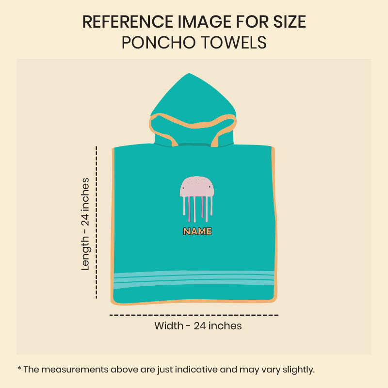 Safari Animal Poncho Towel