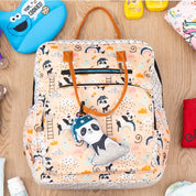 Panda Diaper Backpack - Front View