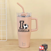 Personalized Football Tumbler Bottle