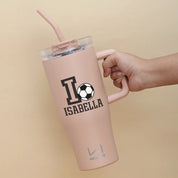 Personalized Football Tumbler Bottle