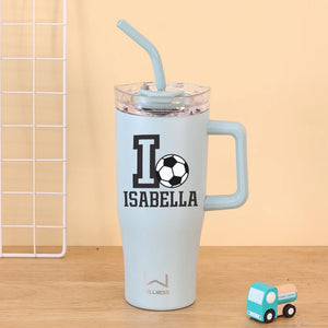 Personalized Football Tumbler Bottle