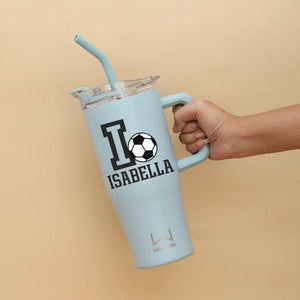 Personalized Football Tumbler Bottle