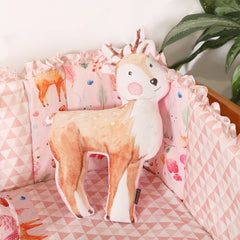 Forest Deer Pillow Doll