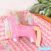Blue Unicorn Baby Bedding Items