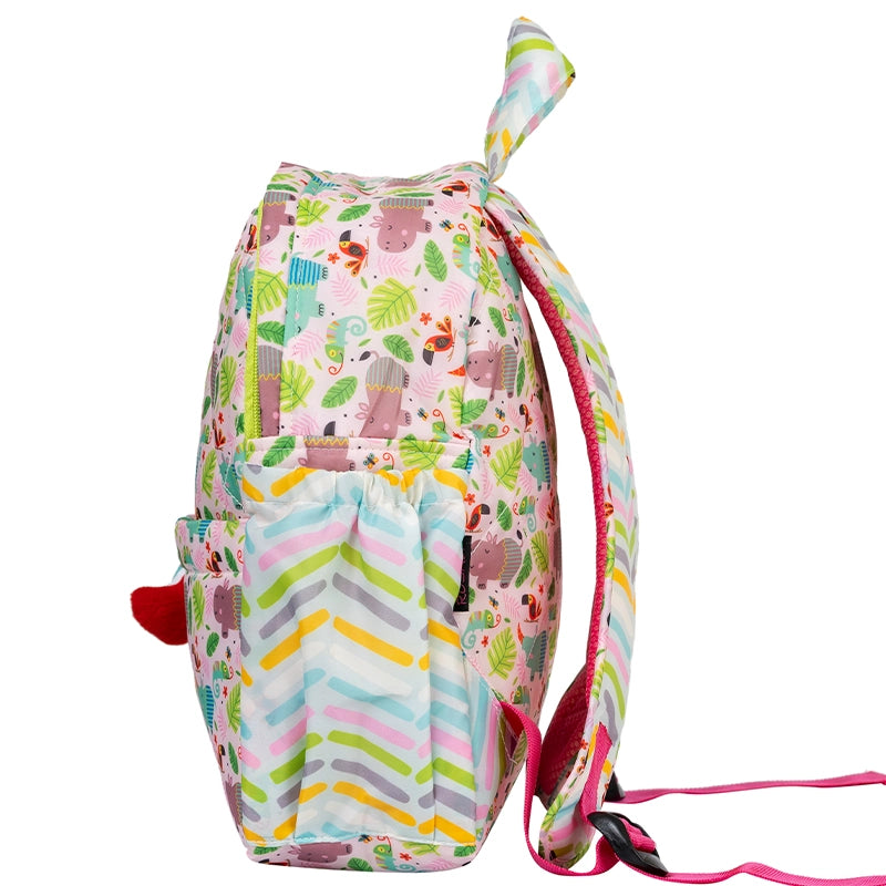 Pink Hippo Backpack - Site View 2