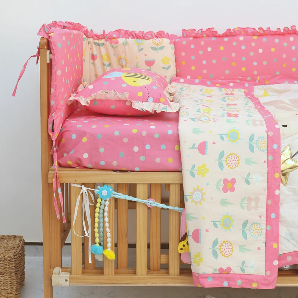 Pink Fairy Baby Bedding Items