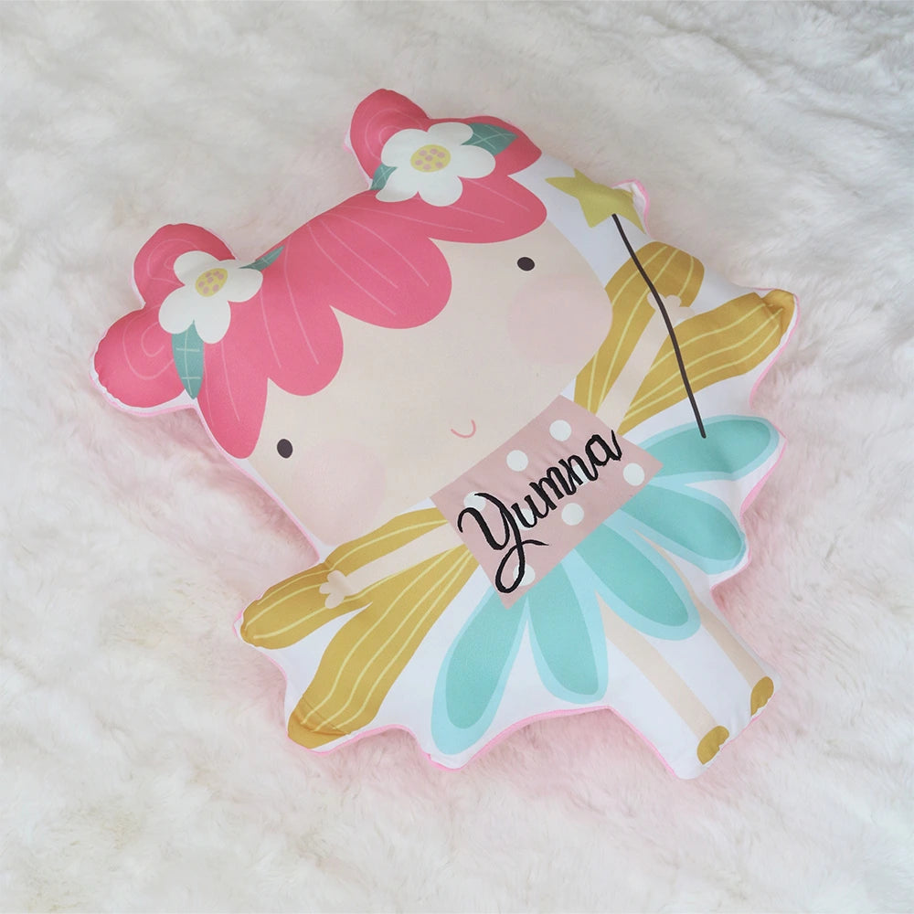Pink Fairy Pillow Doll