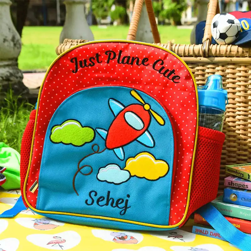 Plane Cute Backpack - Site View 2