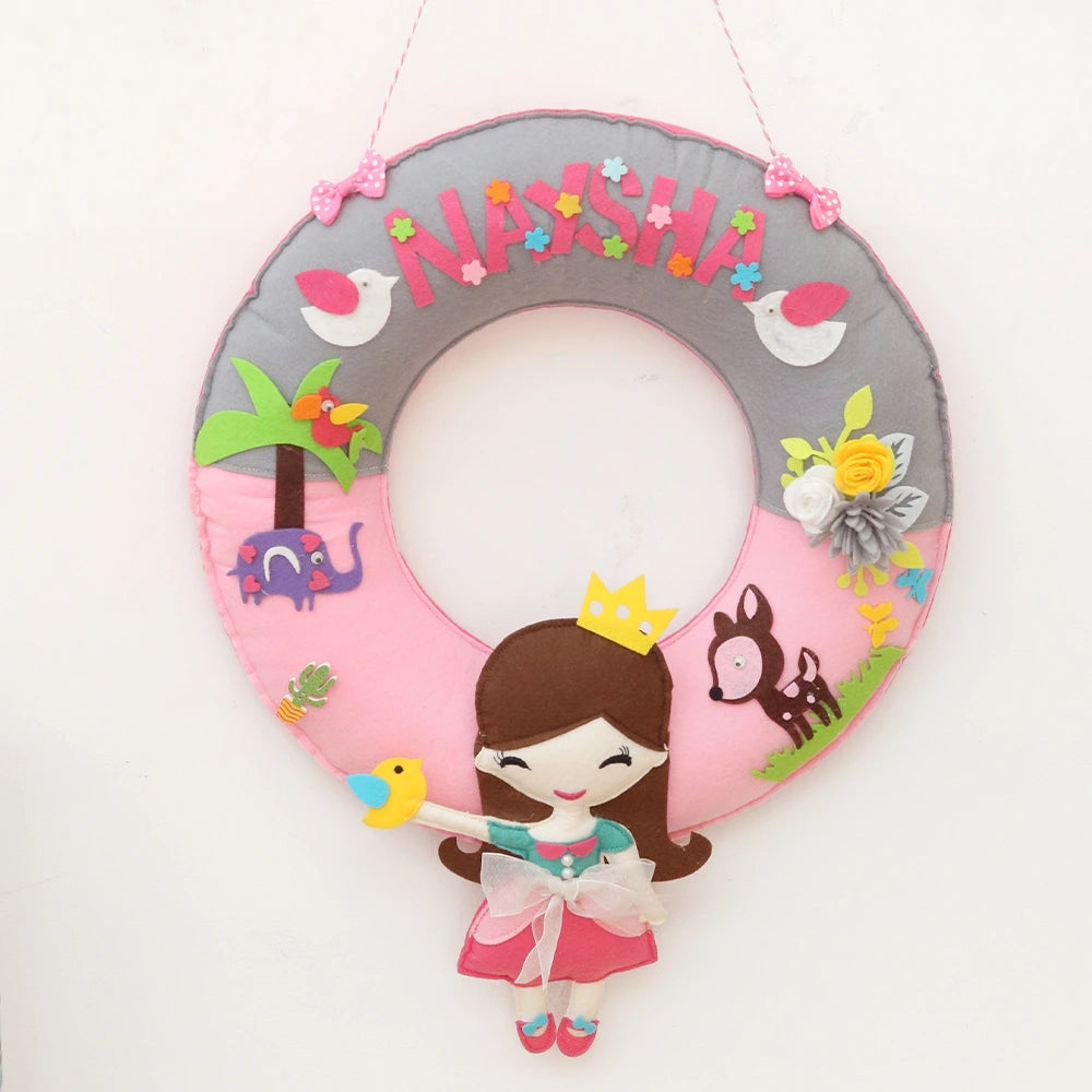 Princess Round Frame Hanging