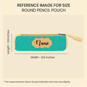 Round Pencil Pouch - Princess