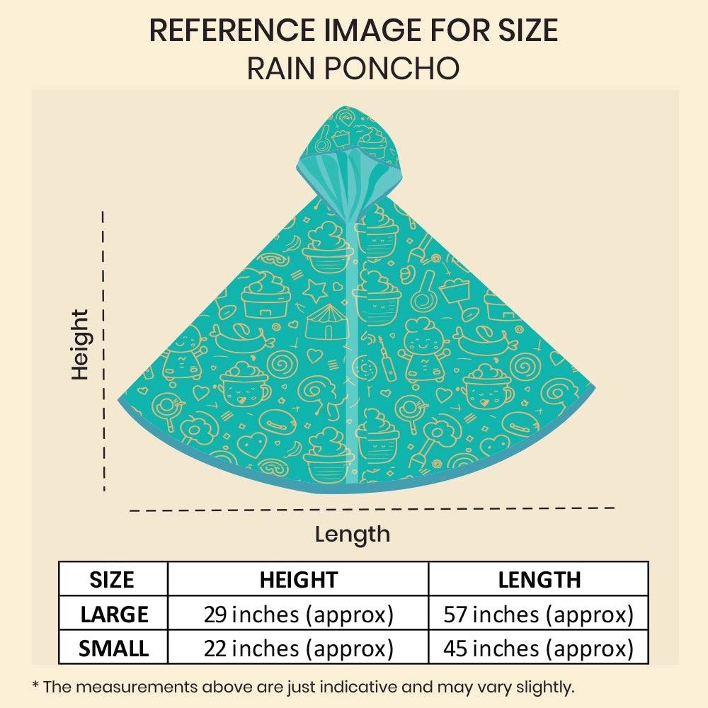 Lazy Zoo Rain Poncho