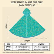 Lazy Zoo Rain Poncho