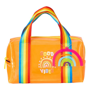 Orange Rainbow Jelly Hand Bag
