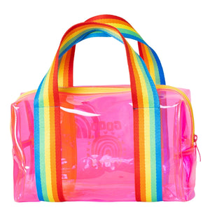 Pink Rainbow Jelly Hand Bag