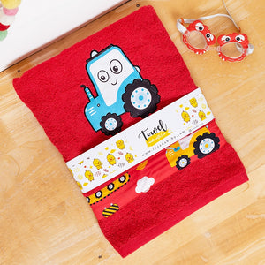 Red Truck Towel