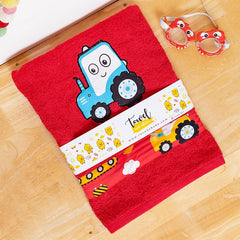 Red Truck Towel