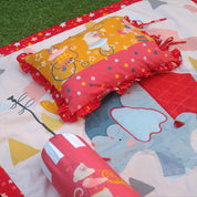 Red Carnival Baby Bedding Items