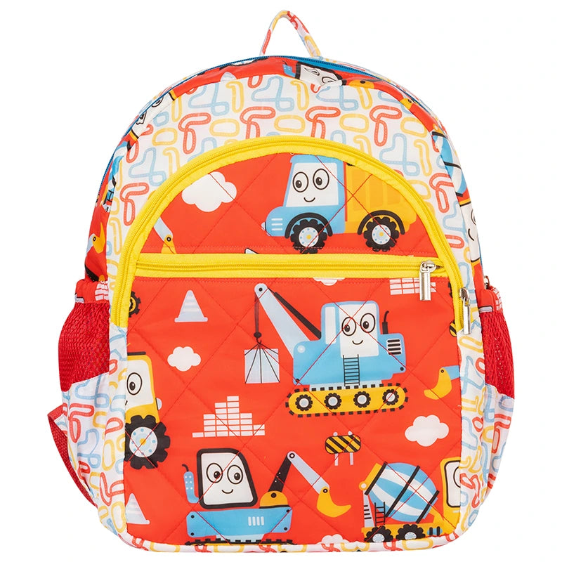 Red Truck School Bag - Front View 