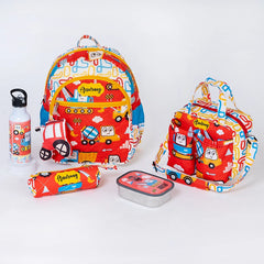 Red Truck School Bag