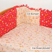 Red Carnival Baby Bedding Items