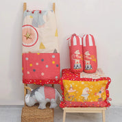 Red Carnival Baby Bedding Items