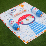 Sailor Penguin Cot Sheet (62x44)"