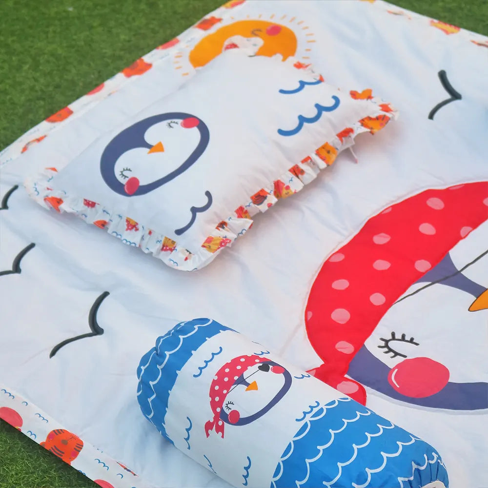 Sailor Penguin Pillow Cover (17x11)"