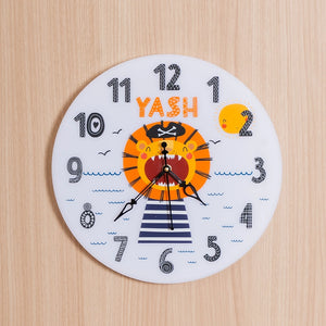 Sailor Lion Clock