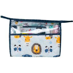 See Thru Toiletries Kit - Blue Lion