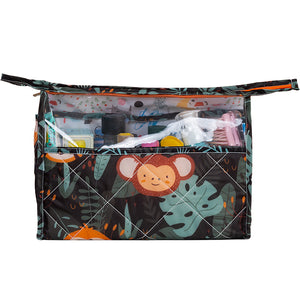 See Thru Toiletries Kit - Jungle